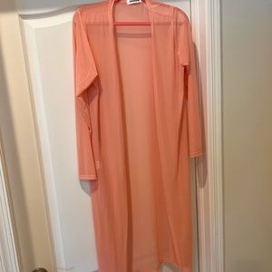 Long Sheer sweater/coverup